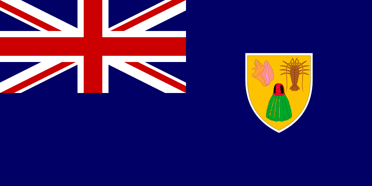turks and caicos islands flag